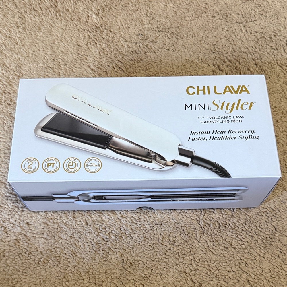 NEW CHI Lava Mini Styler Hair Straightener